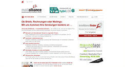 Desktop Screenshot of mailalliance.net